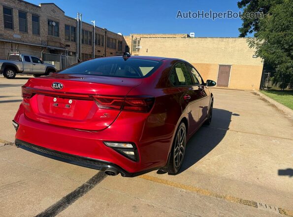 3KPF34AD4KE056916 2019 KIA FORTE Red 