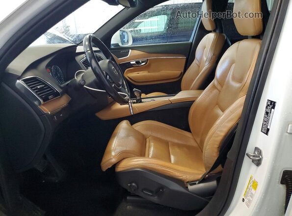 YV4A22PL1H1152463 2017 VOLVO XC90 White Widok deski rozdzielczej