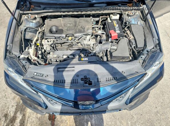 4T1G11AK4LU988667 2020 TOYOTA CAMRY Синий Вид подкапотного пространства