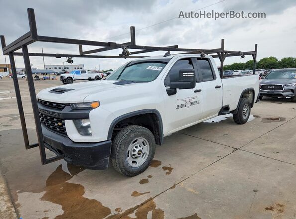 1GC2WLE75MF113640 2021 CHEVROLET SILVERADO White Rear left