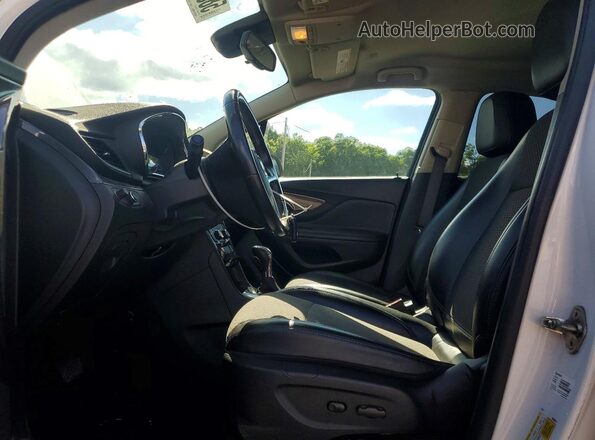 KL4CJESB7KB917041 2019 BUICK ENCORE Белый Вид панели приборов