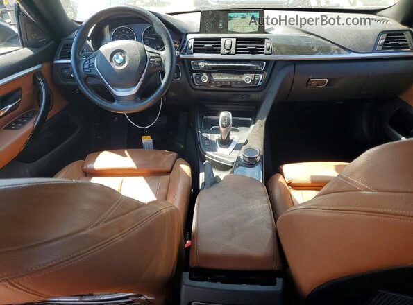 WBA4F9C57HG792076 2017 BMW 4 SERIES Blue Вид щитка приладів