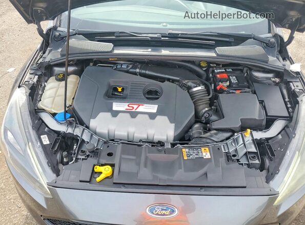 1FADP3L91GL308849 2016 FORD FOCUS Charcoal Engine compartment view