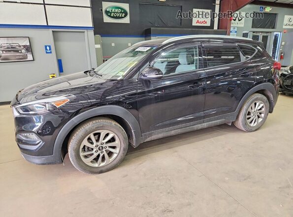 KM8J3CA22GU043878 2016 HYUNDAI TUCSON Черный Задняя левая четверть