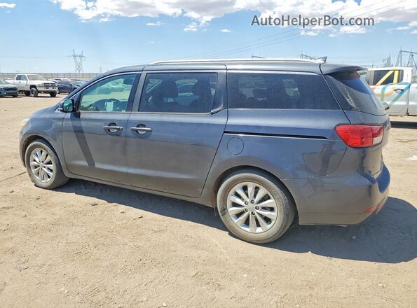 KNDMC5C11G6147008 2016 KIA SEDONA Gray 