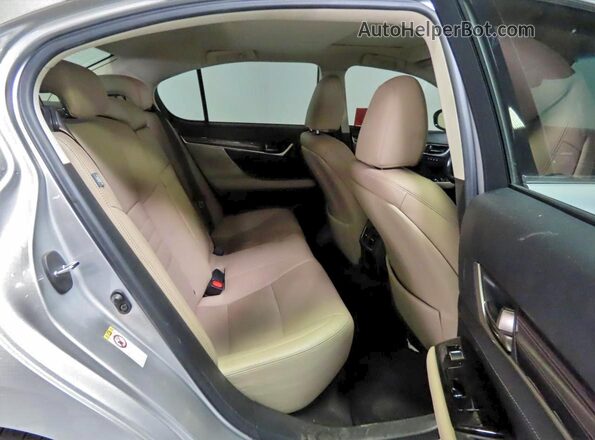 JTHBZ1BLXGA000618 2016 LEXUS GS Silver Vista interior delantera