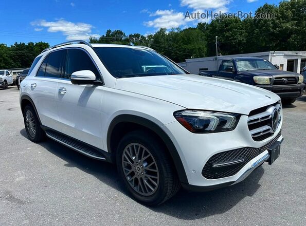 4JGFB5KB8MA395671 2021 MERCEDES-BENZ GLE White წინა ხედი
