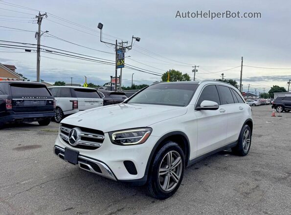W1N0G8EB2MF918638 2021 MERCEDES-BENZ GLC-CLASS White Tył lewy