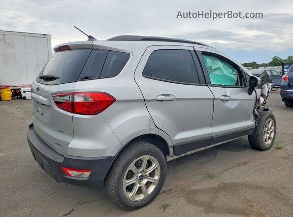 MAJ6S3GL6KC264384 2019 FORD ECOSPORT Silver Передня права чверть