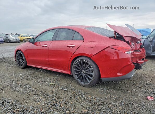W1K5J4GB0MN211005 2021 MERCEDES-BENZ CLA-CLASS Red Задня ліва чверть