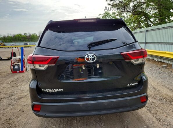 5TDJZRFH9KS622317 2019 TOYOTA HIGHLANDER Black 