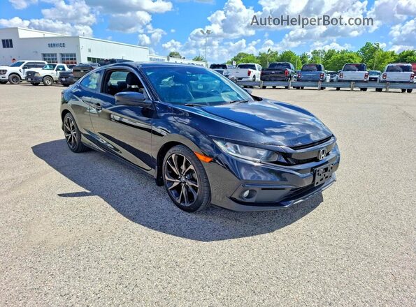 2HGFC4A82LH400947 2020 HONDA CIVIC Black 