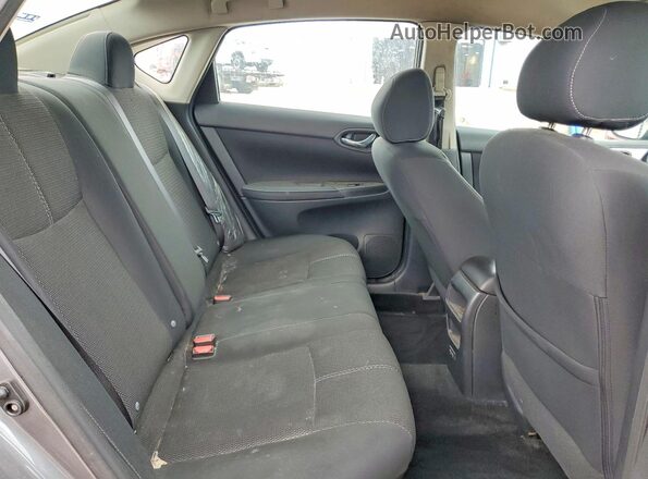 3N1AB7AP0JY337569 2018 NISSAN SENTRA Gray უკანა სალონის ხედი
