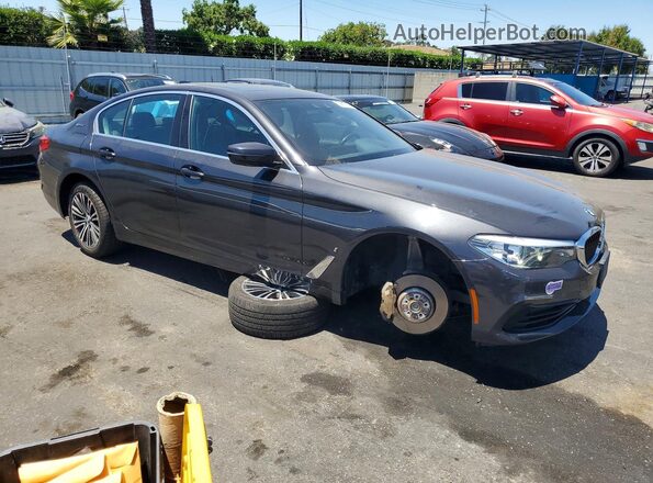WBAJB1C50KB376391 2019 BMW 5 SERIES Charcoal Դիմացի տեսք