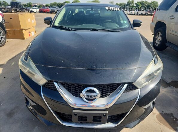 1N4AA6AP8HC376851 2017 NISSAN MAXIMA Black Rear view