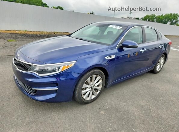 5XXGT4L31HG163043 2017 KIA OPTIMA Blue უკანა მარცხენა