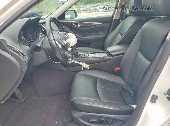 JN1EV7AP5JM364911 2018 INFINITI Q50 White Առջևի վահանակի տեսք