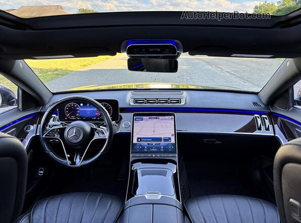 W1K6G6DB9NA122545 2022 MERCEDES-BENZ S-CLASS Серый Вид щитка приборов