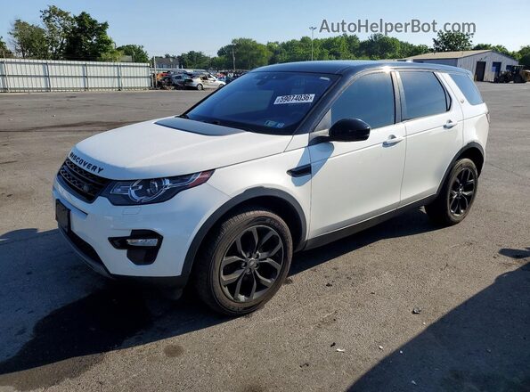 SALCR2FX6KH790887 2019 LAND ROVER DISCOVERY White Trasero izquierdo