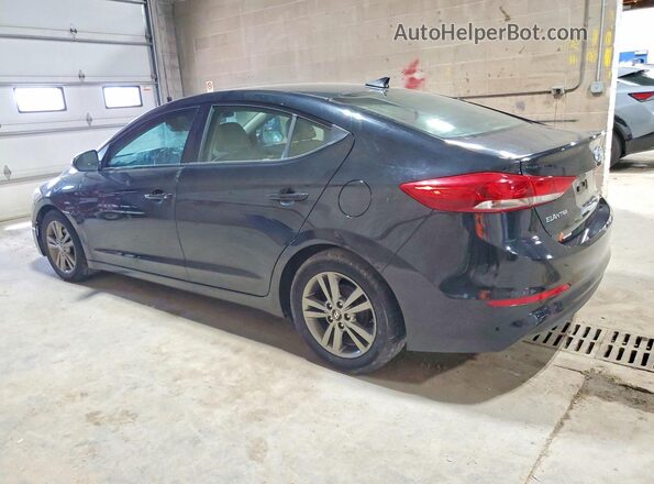 5NPD84LF5HH011558 2017 HYUNDAI ELANTRA Black Trasero derecho