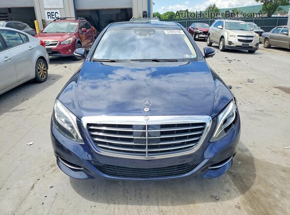 WDDUG8FB0GA210953 2016 MERCEDES-BENZ S Blue 