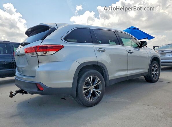 5TDZZRFH2KS369604 2019 TOYOTA HIGHLANDER Silver 