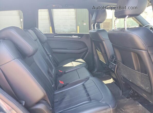 4JGDF6EE0JB050129 2018 MERCEDES-BENZ GLS-CLASS Charcoal Vista del compartimento del motor