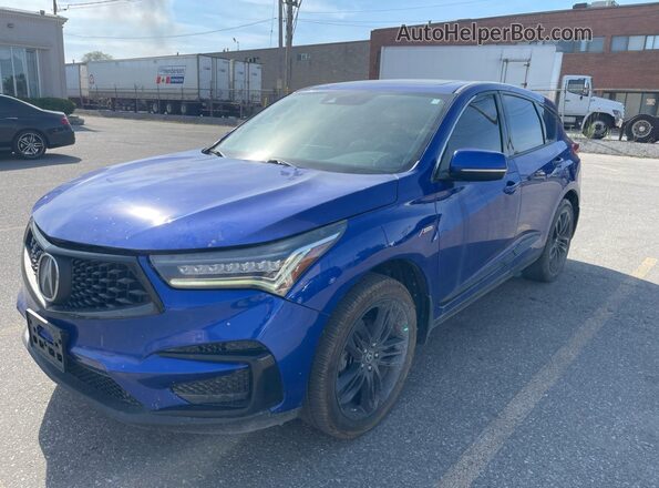 5J8TC2H61KL801600 2019 ACURA RDX Синий 