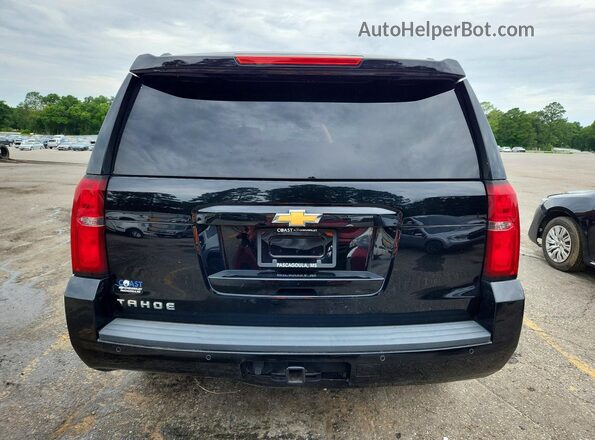 1GNSCBKC7KR125103 2019 CHEVROLET TAHOE Black Սալոնի դիմացի տեսք