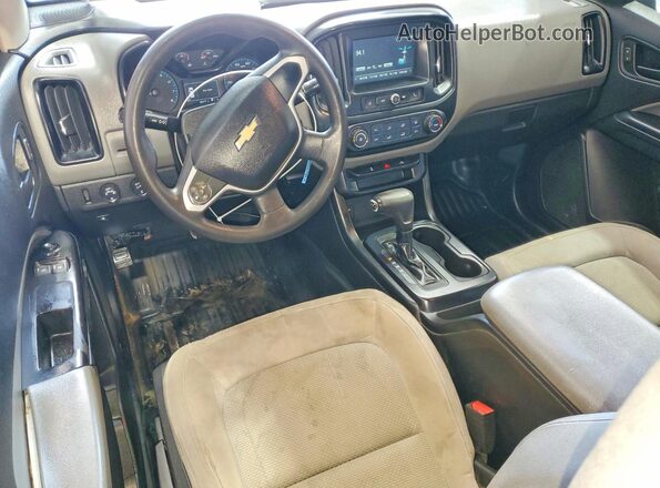 1GCHTBEAXJ1173012 2018 CHEVROLET COLORADO White Vista del cuadro de instrumentos