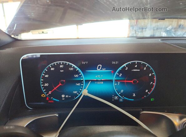 W1N4M4GB9MW166856 2021 MERCEDES-BENZ GLB-CLASS Gray 
