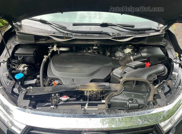 5FNRL6H74NB026354 2022 HONDA ODYSSEY Black წინა სალონის ხედი