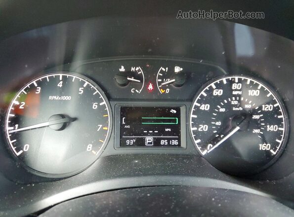 3N1AB7AP9HY339508 2017 NISSAN SENTRA Black Vista de los asientos traseros