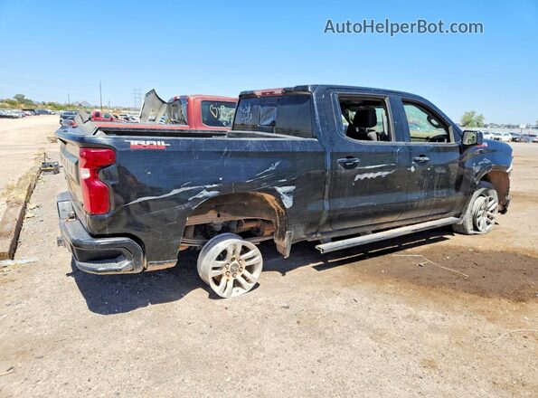 1GCPYFED6MZ359246 2021 CHEVROLET SILVERADO Black 