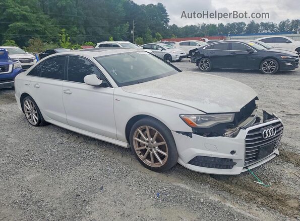 WAUD8AFC4HN013282 2017 AUDI A6 White Вид спереду