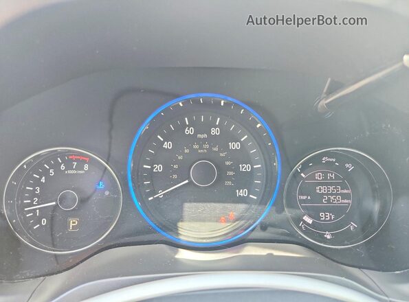 3CZRU5H32GM730954 2016 HONDA HR-V Silver 