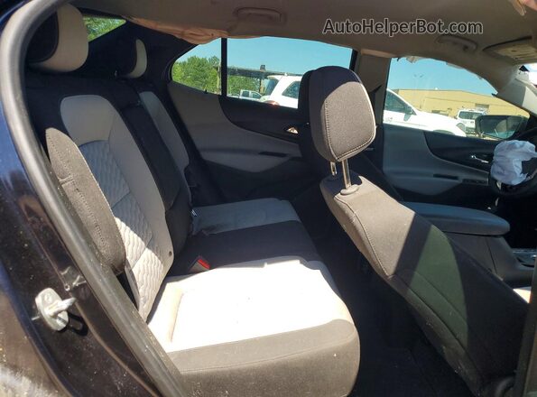 2GNAX5EV4L6210377 2020 CHEVROLET EQUINOX Blue Rear interior view