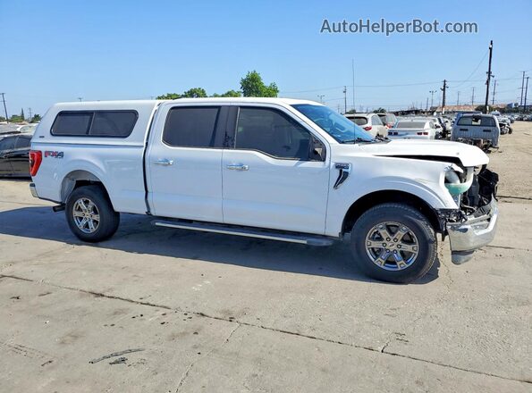 1FTFW1E80MKD33676 2021 FORD F150 White 