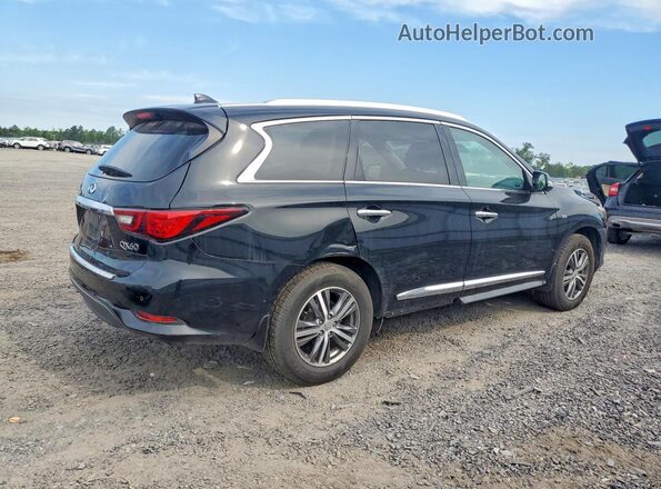 5N1DL0MN5LC517906 2020 INFINITI QX60 Black Front right