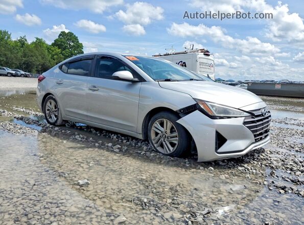 5NPD84LF2KH415084 2019 HYUNDAI ELANTRA Silver წინა ხედი