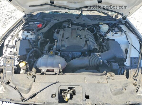 1FA6P8TH1K5187301 2019 FORD MUSTANG White Widok komory silnika
