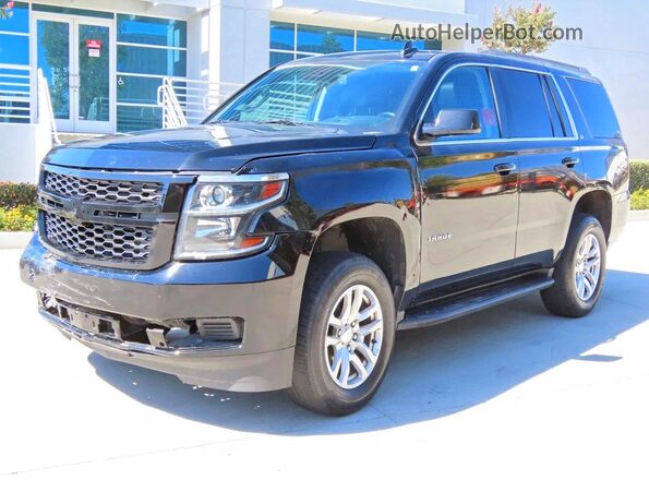 1GNSKBKC8LR154999 2020 CHEVROLET TAHOE Черный Задняя правая четверть