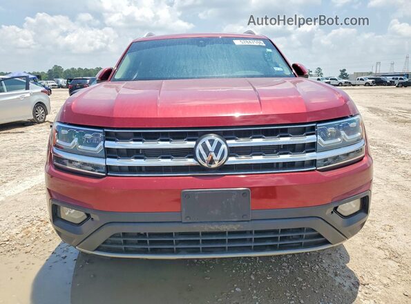 1V2LR2CA7JC540401 2018 VOLKSWAGEN ATLAS Burgundy 