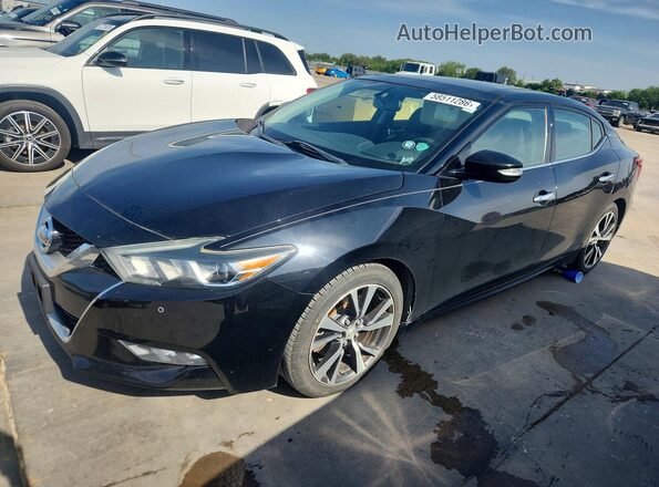 1N4AA6AP8HC376851 2017 NISSAN MAXIMA Black Rear left