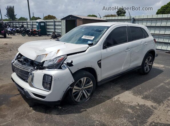 JA4APUAUXMU028325 2021 MITSUBISHI OUTLANDER White Tył lewy
