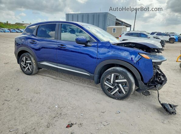 3N8AP6CA7SL303469 2025 NISSAN KICKS Blue Front view