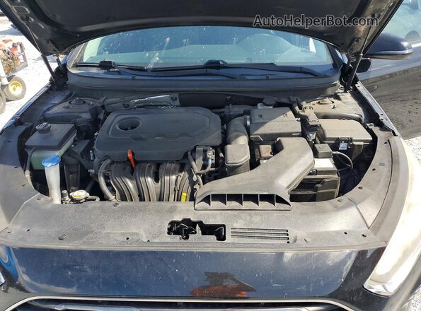 5NPE34AF8JH604682 2018 HYUNDAI SONATA Black 