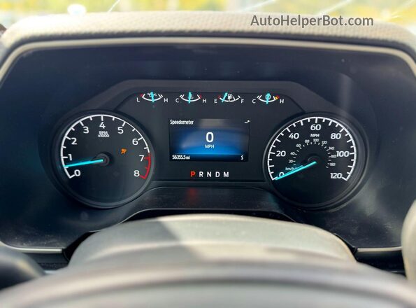 1FTFW1E5XPKE21354 2023 FORD F150 White Սարքավորումների վահանակի տեսք