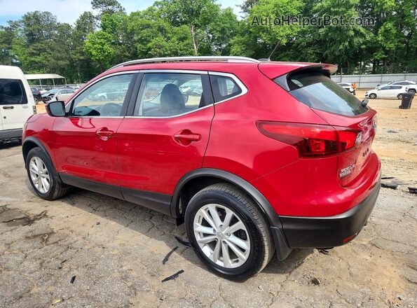 JN1BJ1CR7HW121559 2017 NISSAN ROGUE Red უკანა მარჯვენა
