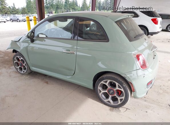 3C3CFFBR1GT191018 2016 FIAT 500 Green Задня ліва чверть